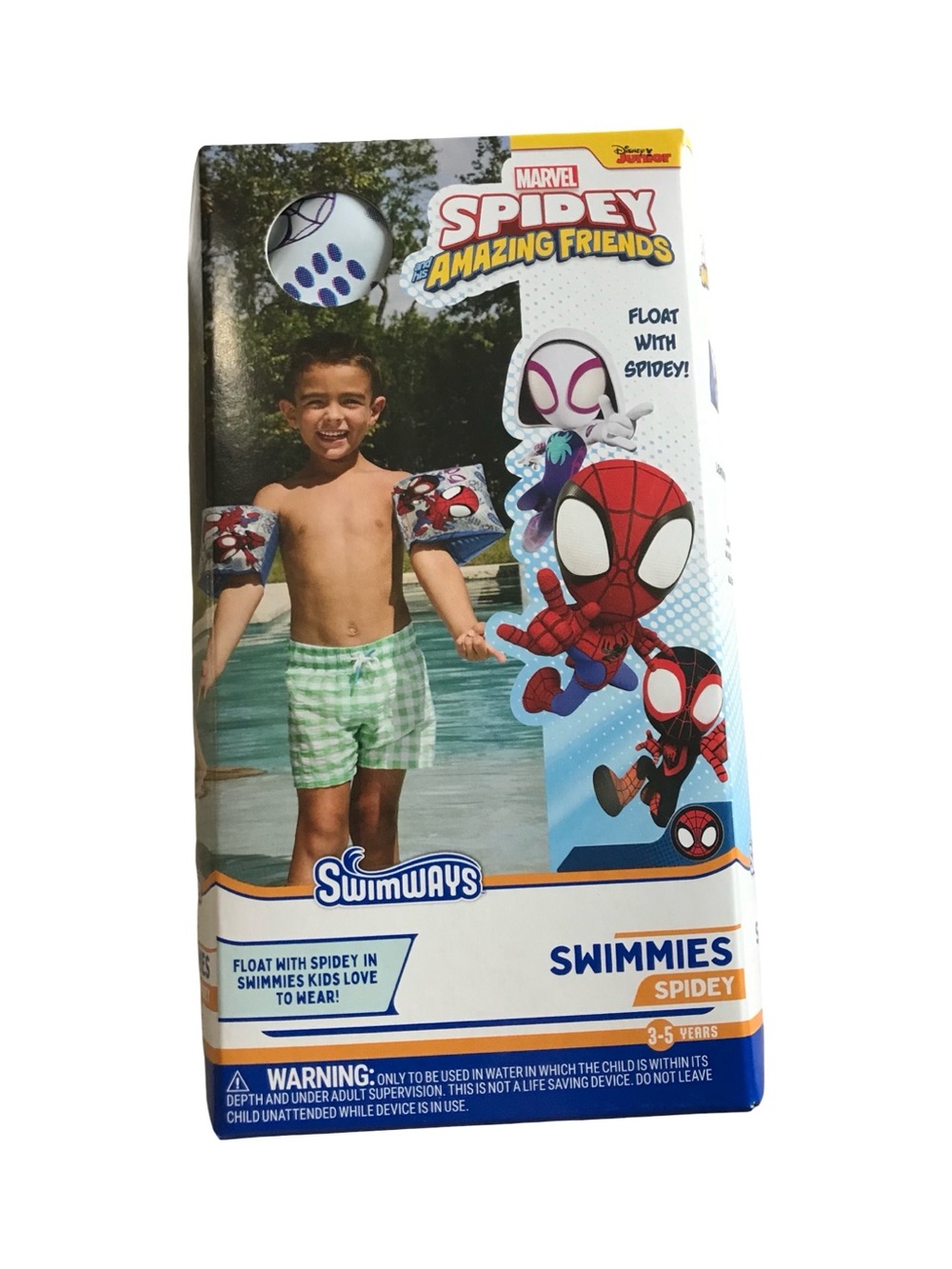 Disney Spidey Kids Swim Arm Floaties - Red/White/Blue